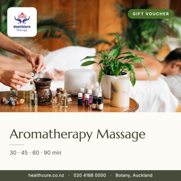 Aromatherapy Massage gift voucher – HealthCure Massage, Botany