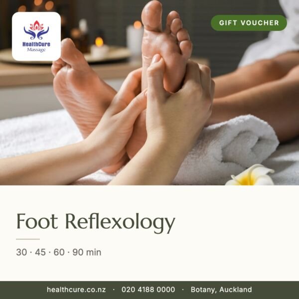 Foot Reflexology gift voucher – HealthCure Massage, Botany