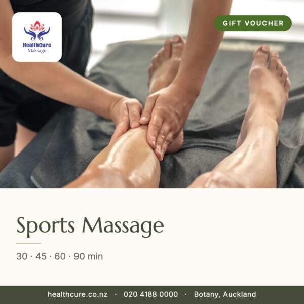 Sports Massage gift voucher – HealthCure Massage, Botany